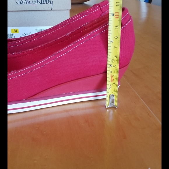 Red Wedge sneakers - Picture 5 of 5